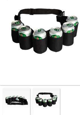 COKE/Beer Drinkers Carry Belt