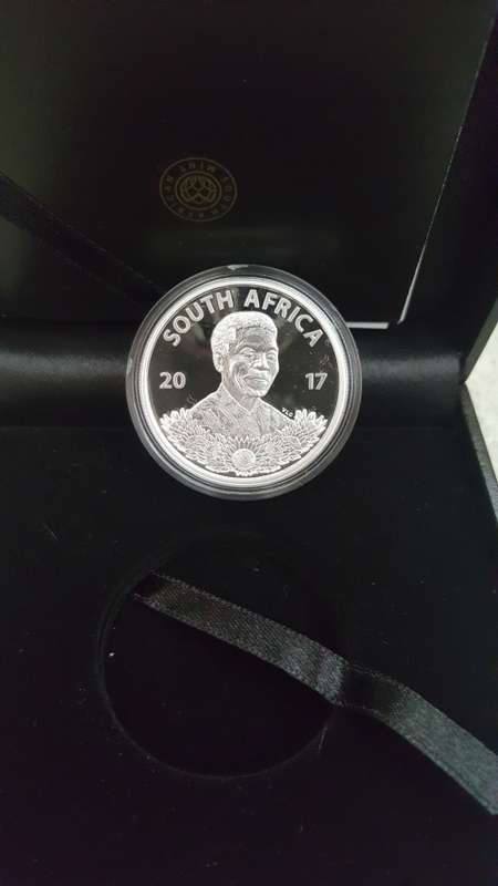 ###2017  Mandela Protea Silver Proof coins###Just released