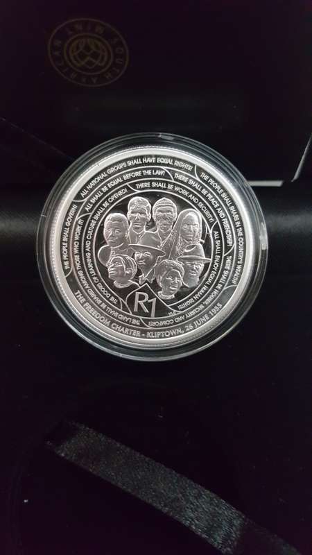###2017  Mandela Protea Silver Proof coins###Just released