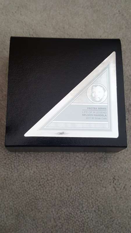 ###2017  Mandela Protea Silver Proof coins###Just released