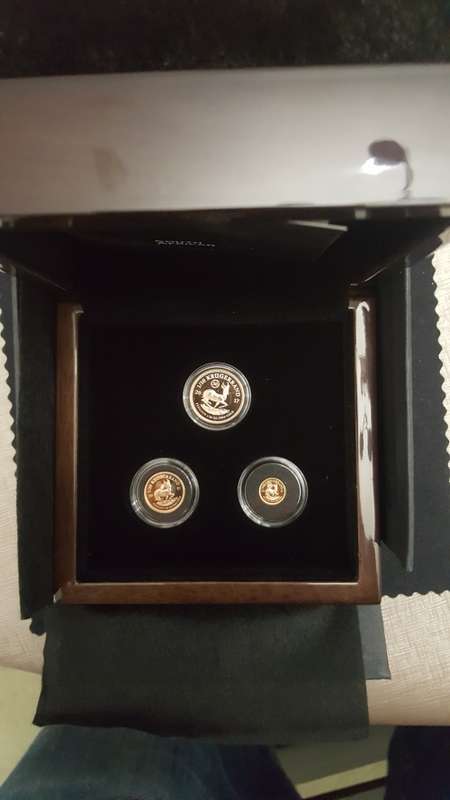 ###2017 Krugerrand 3 Coin Fractional Set ### R1 Special
