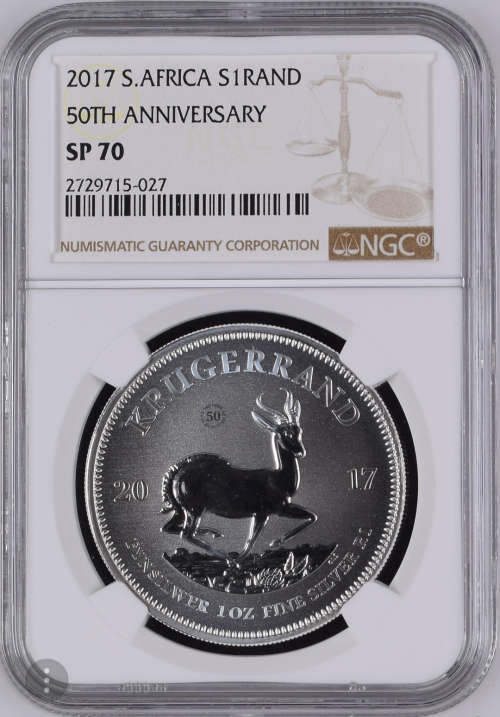 ###2017 NGC Silver krugerrand SP70 ###Finest Known