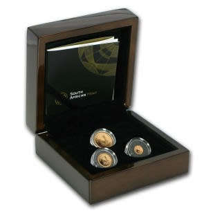 ###2017 Krugerrand 3 Coin Fractional Set ### R1 Special