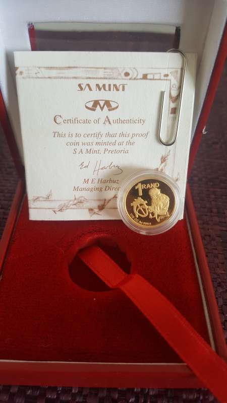 ###1997 R1 Heart Transplant 1/10th oz Gold Coin### Christmas Special