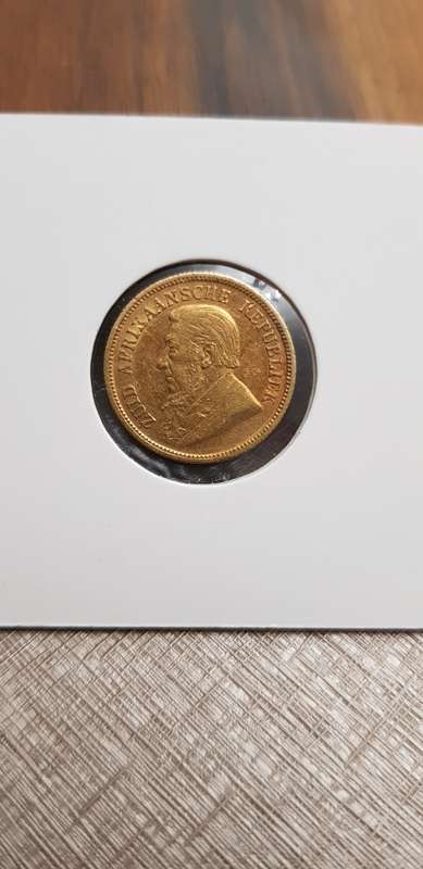 ###1894 Zar Kruger 1/2 Pond###Low start