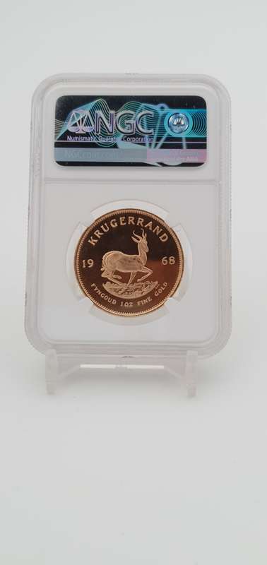 ###1968 Double Frosted PF67 NGC Gold 1oz Krugerrand ### Wow!!