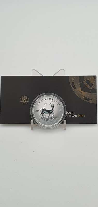 ###2017 Krugerrand 1 oz silver coins###Premium Uncirculated