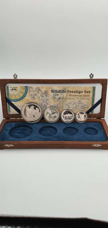 ###2005 Black Jackal 4 Coin Silver Prestige Set ###Stunning set