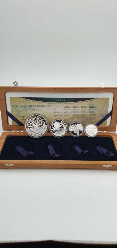 ###2012 Peace Park 4 Coin Silver Prestige Set ###Stunning set