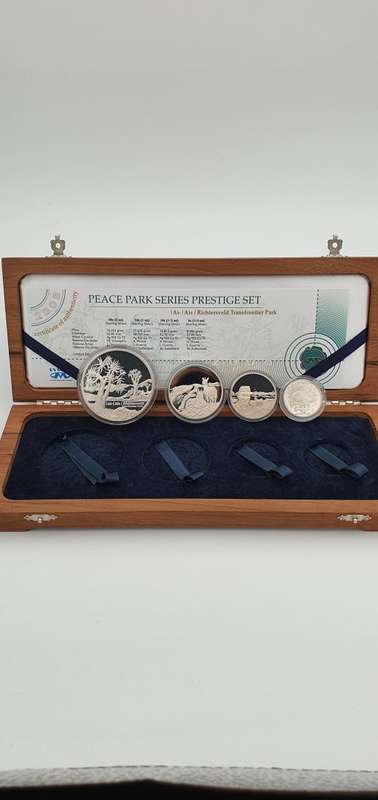 ###2008 Richtersveld 4 Coin Silver Prestige Set ###Stunning set