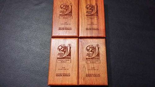 ###2008 Fifa World cup wooden boxes with certificates###