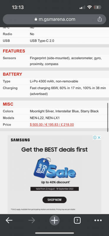 Huawei Nova 8i