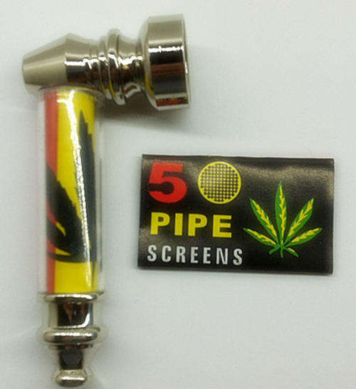 Bong Smoking Pipes with 5 pipe screens
