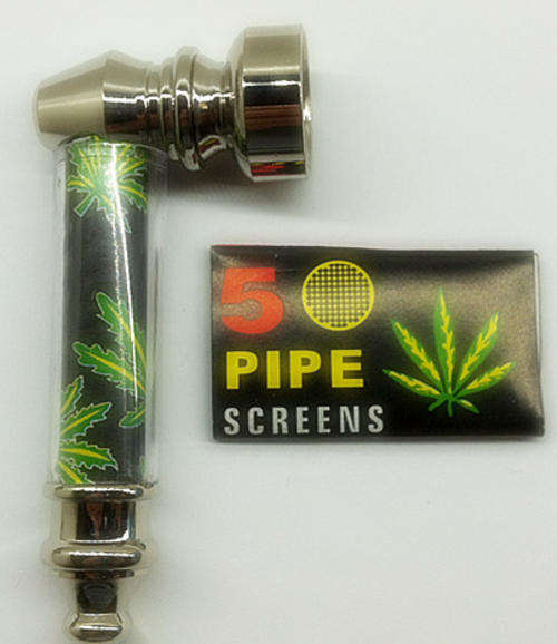 Bong Smoking Pipes with 5 pipe screens