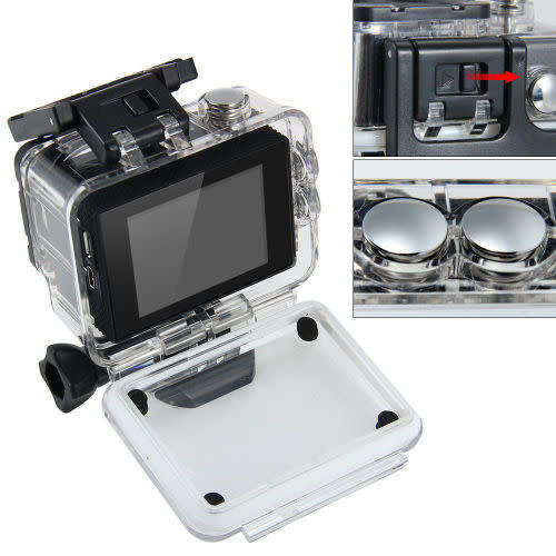 WiFi 4K Ultra HD H.264 1080P Car Helmet Camcorder Sports DV Action Waterproof Camera