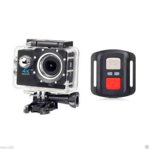 WiFi 4K Ultra HD 1080P Car Helmet Camcorder Sports DV Action Waterproof Camera
