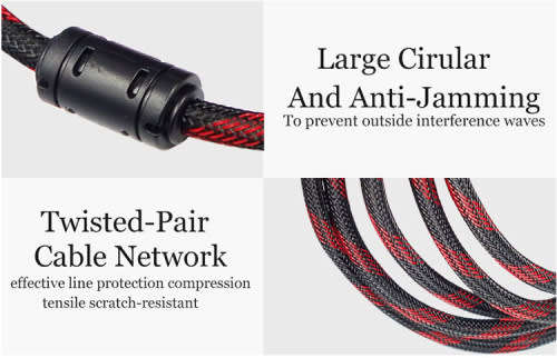 10M HDMI Cable v1.4 Gold High Speed HDTV UltraHD HD 2160p 4K 3D
