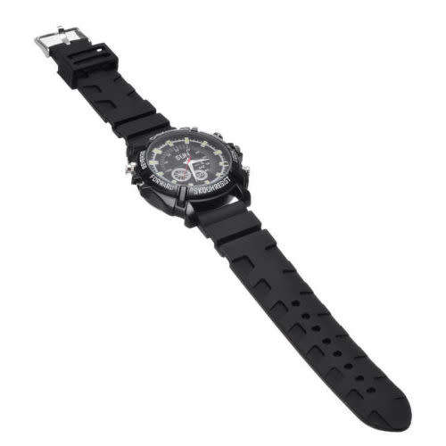 DVR Waterproof 1080P Spy Hidden Watch Camera Night Vision Camcorder