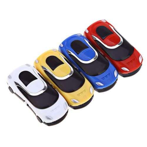Fashion Car Shape Micro TF Card Mini USB MP3 Music Speaker Player