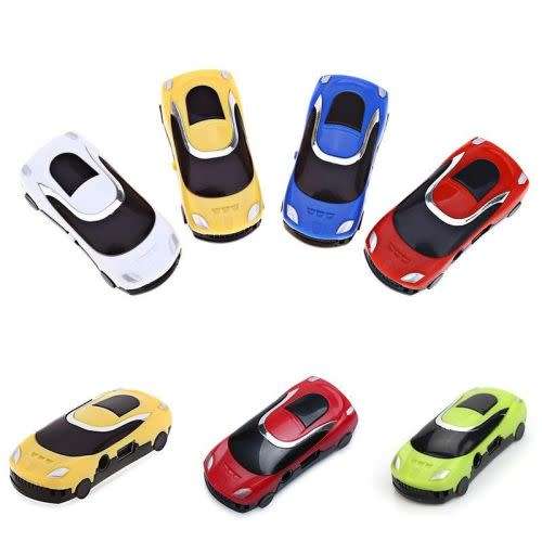 Fashion Car Shape Micro TF Card Mini USB MP3 Music Speaker Player