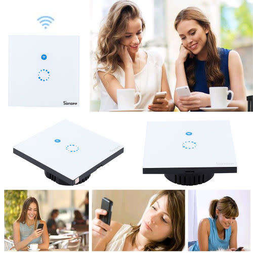 Sonoff Touch Wifi Touch Switch Smart Home Automation Light Switch Wall Switch