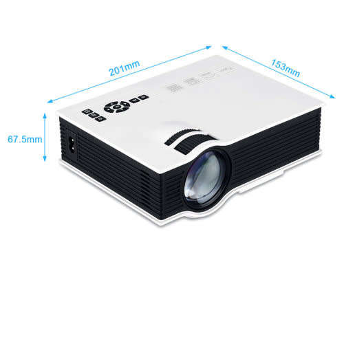 Mini Portable LED Projector Home Theater Beamer Multimedia