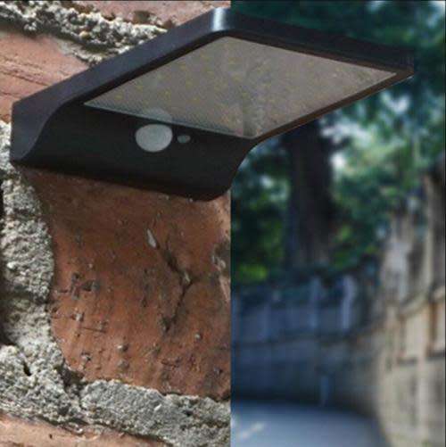 Solar Powered 36 LED Motion Sensor Garden Security Lamp Outdoor Light
