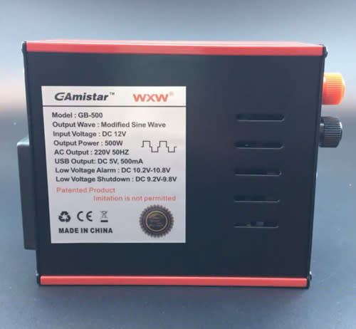 500W Power Inverter Converter