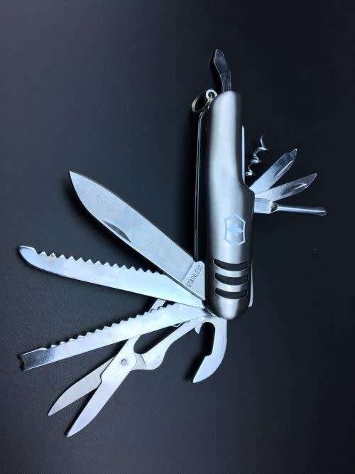Outdoor Multi-function Folding Pliers Knife Saw Tooth