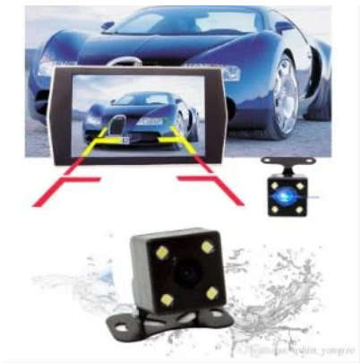 4 inch Dual Lens Camera HD Car DVR Video Dash Cam Front Rear Recorder