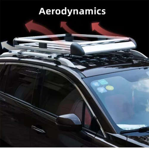 Double Aluminum Alloy Square Tube Roof Rack 140cm x 100cm