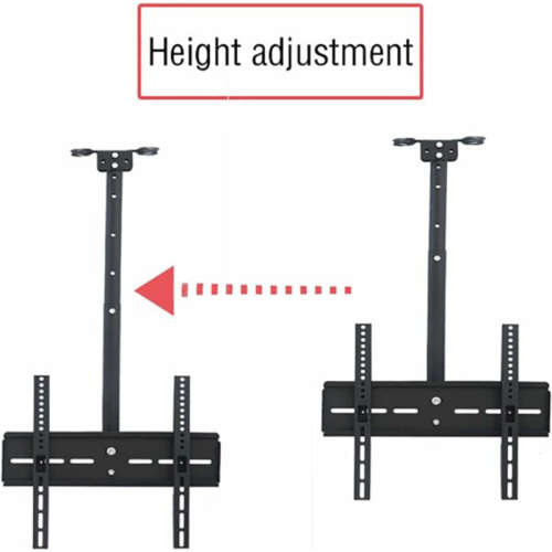 Adjustable Tilt Swivel Ceiling TV Mount Bracket 20To 55