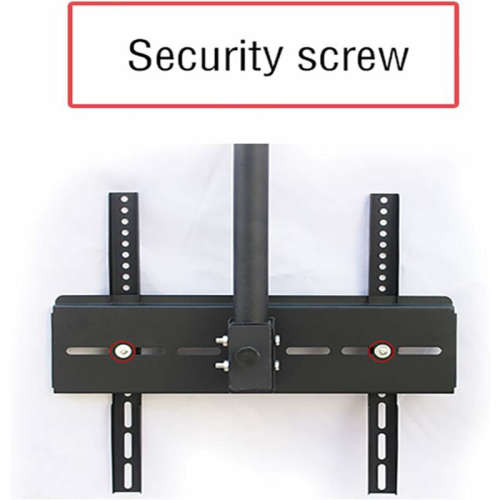 Adjustable Tilt Swivel Ceiling TV Mount Bracket 20To 55