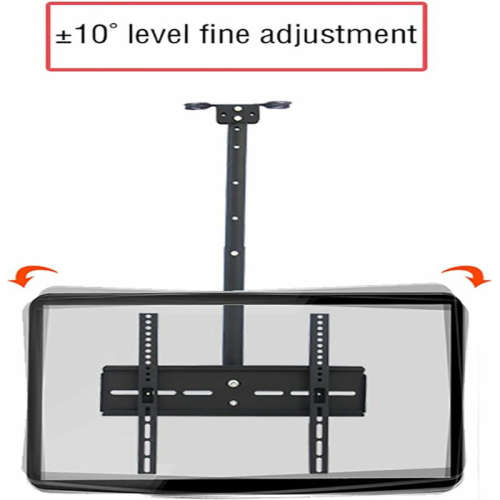Adjustable Tilt Swivel Ceiling TV Mount Bracket 20To 55