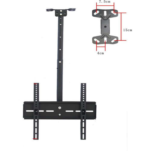 Adjustable Tilt Swivel Ceiling TV Mount Bracket 20To 55