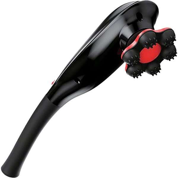 Professional Wireless Massager Dual Motor Shiatsu Massage Percussion 7 Interchangeable Heads
