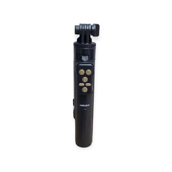 Led Light And Rechargeable Remote Control Selfie Stick Strap