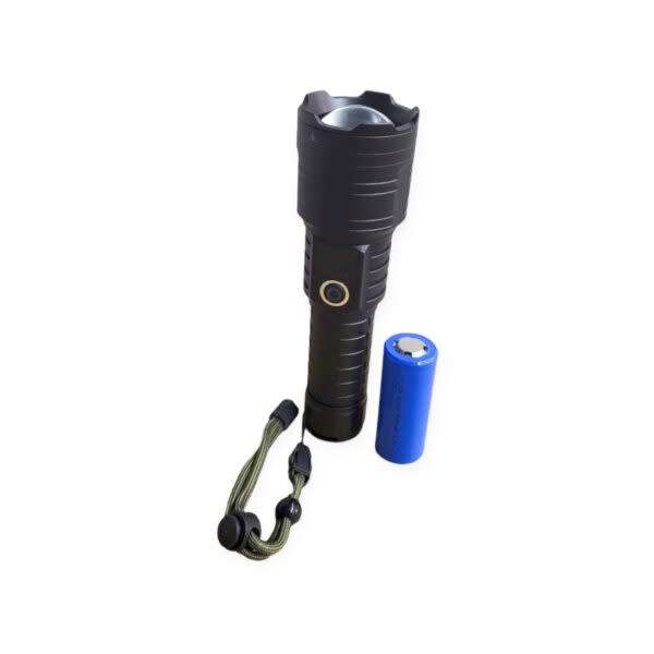 4000mah Bright Flashlight 1000lm 30W 1000m Distance Range