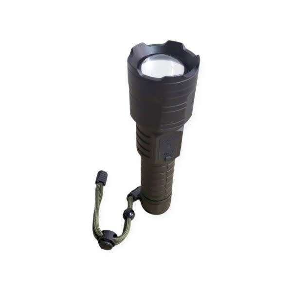 4000mah Bright Flashlight 1000lm 30W 1000m Distance Range