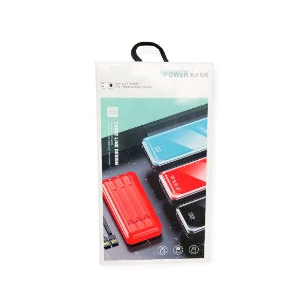 20000Mah Power Bank With Built-In Cable