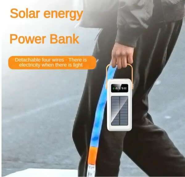 Solar Power Bank 60000mah Power Bank