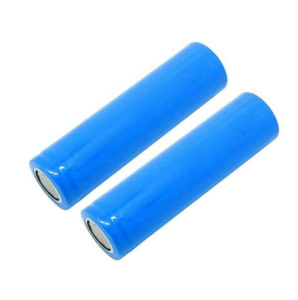 18650 3.7V Blue Battery 8800mah Flat Head