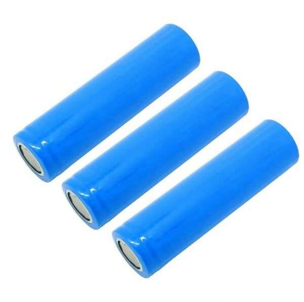 18650 3.7V Blue Battery 8800mah Flat Head