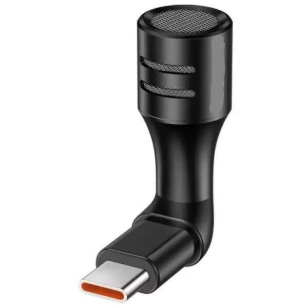 Vlogging Mini Smartphone Video Microphone With Foam Windshield Cardioid Condenser Microphone Plug An