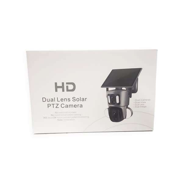 4g Dual Lens Solar Surveillance Hd Camera Ubox App