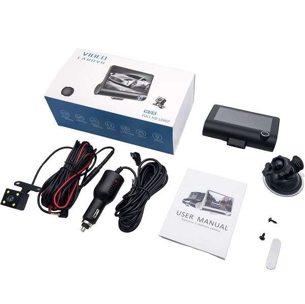J Ia And Gw Dr 3 Camera In 1 Dashboard Camera