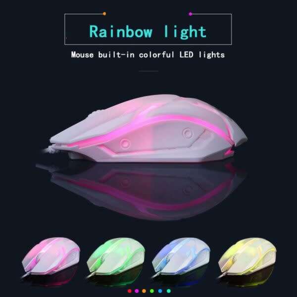 Jg330 Led Backlit Wired Keyboard And Mouse