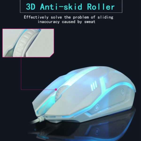 Jg330 Led Backlit Wired Keyboard And Mouse