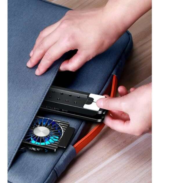 Mq1 Folding Laptop Stand With Dual Fans