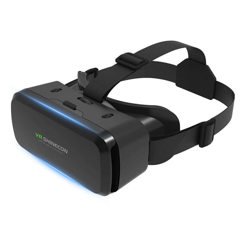 Virtual Reality Vr Glasses 3D Helmet With Real Controller Lens